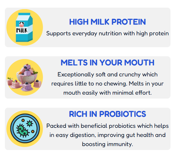 YogiPops - 100% Yoghurt Cubes 30g - (Pack of 2)